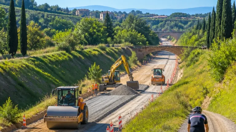 Le Gard lance les travaux d’une voie verte de 13,5 km entre Fontanès et Quissac