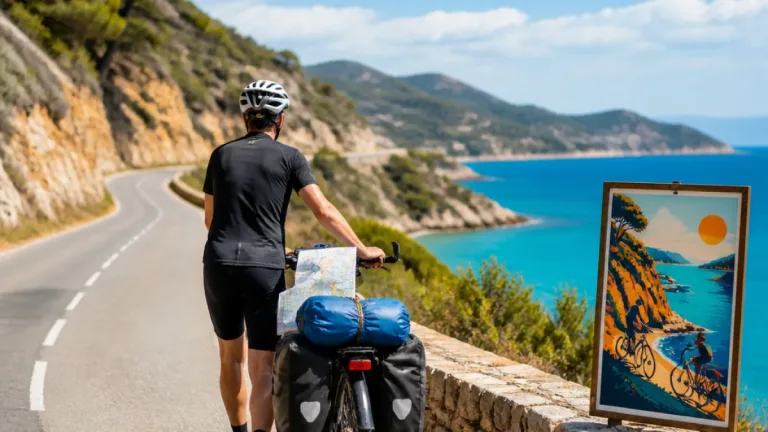 7 544 km en autonomie : un Angevin raconte son voyage à vélo jusqu’en Grèce