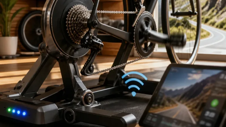Garmin Tacx Nēra : un home trainer connecté qui autorise le mouvement pour un pédalage plus réaliste