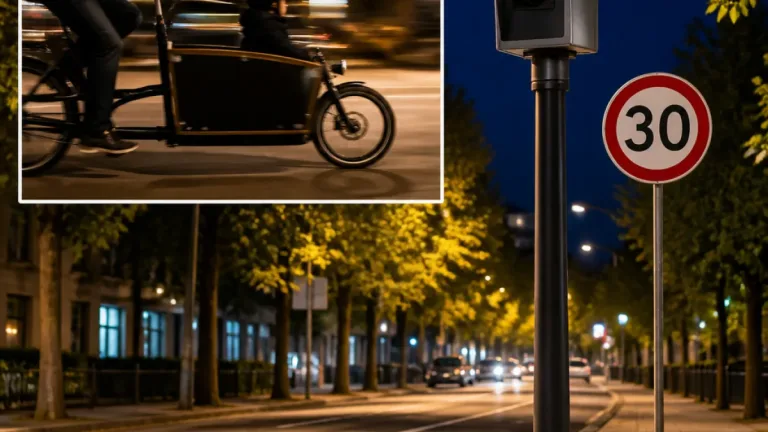 Un vélo cargo flashé à 44 km/h avec un enfant à bord : la ville alerte sur la responsabilité