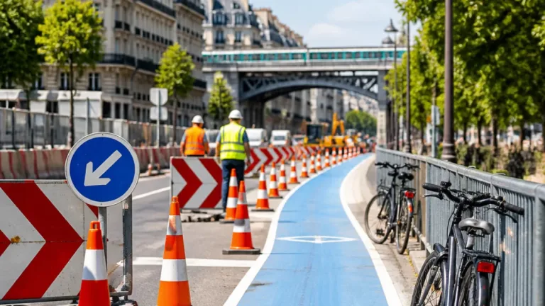 Paris annonce la création de 140 km de pistes cyclables supplémentaires à partir de 2027