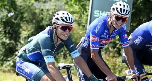Changement de rôles ? Philipsen serait le coéquipier de Mathieu sur le Tour de France.