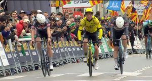 La nouvelle étoile de l’équipe Visma triomphe sur Alpecin en Catalogne