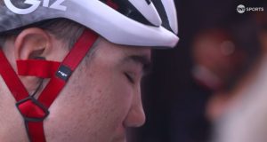 Ayuso abandonne après avoir été blessé au visage