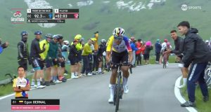 VIDÉO : Bernal attaque à 92 kilomètres de l’arrivée !